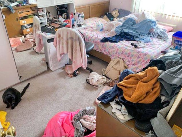 Bedroom · Before